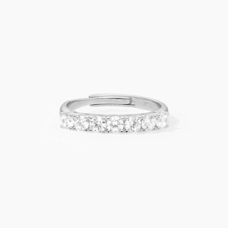 Immagine di Anello Veretta Con Zirconi Gioielli Mabina | 523185