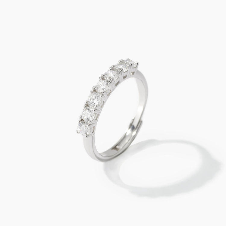 Immagine di Anello Veretta Con Zirconi Gioielli Mabina | 523185