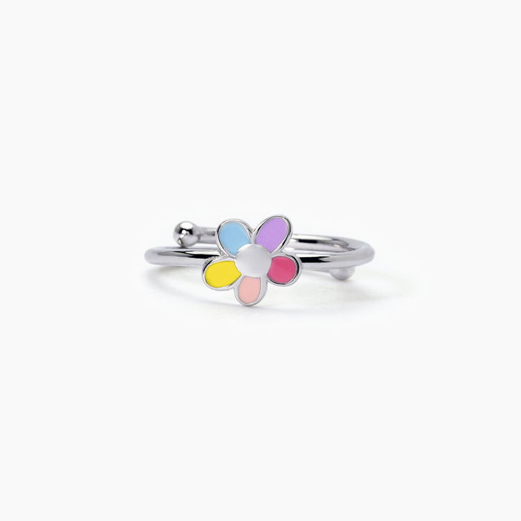 Immagine di Anello Bambina Con Fiorellino Gioielli Mabina | 523352