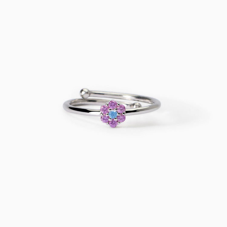 Immagine di Anello Bambina Con Fiore Gioielli Mabina |  523414