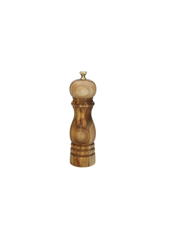 Immagine di Macinapepe Manuale Acacia/Inox Con Macina Ceramica Brandani | 51357
