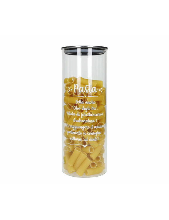 Immagine di Barattolo Pasta Vetro Con Tappo Metal Brandani | 52579