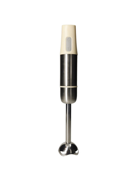 Immagine di Mixer A Immersione 1950 Crema ABS/INOX Con Misurino AS Brandani | 51956