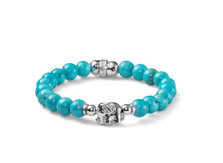 Immagine di Bracciale Bimbo Aulite Charm Elefante Argento Con Elastico Mariacristinasterling | G4746