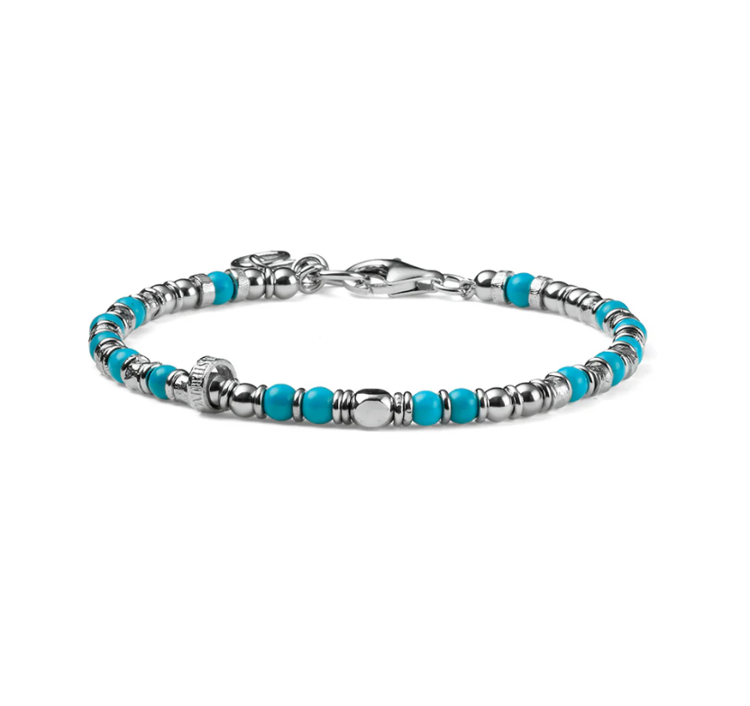Immagine di Bracciale Uomo Petite Aulite Celeste Mariacristinasterling | G4603