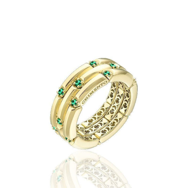 Immagine di Anello Donna Chocolat Chimento Con Smeraldi | 1A09620EE160