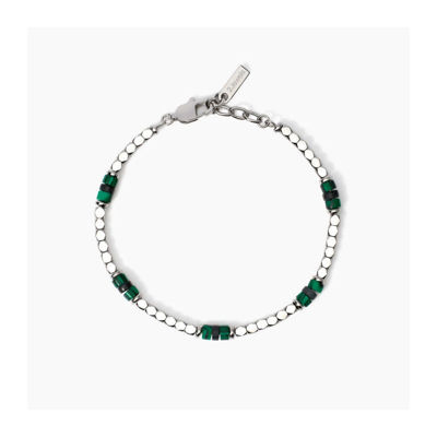 Immagine di Bracciale In Acciaio Da Uomo Con Cubetti E Dischetti 2Jewels | 232630