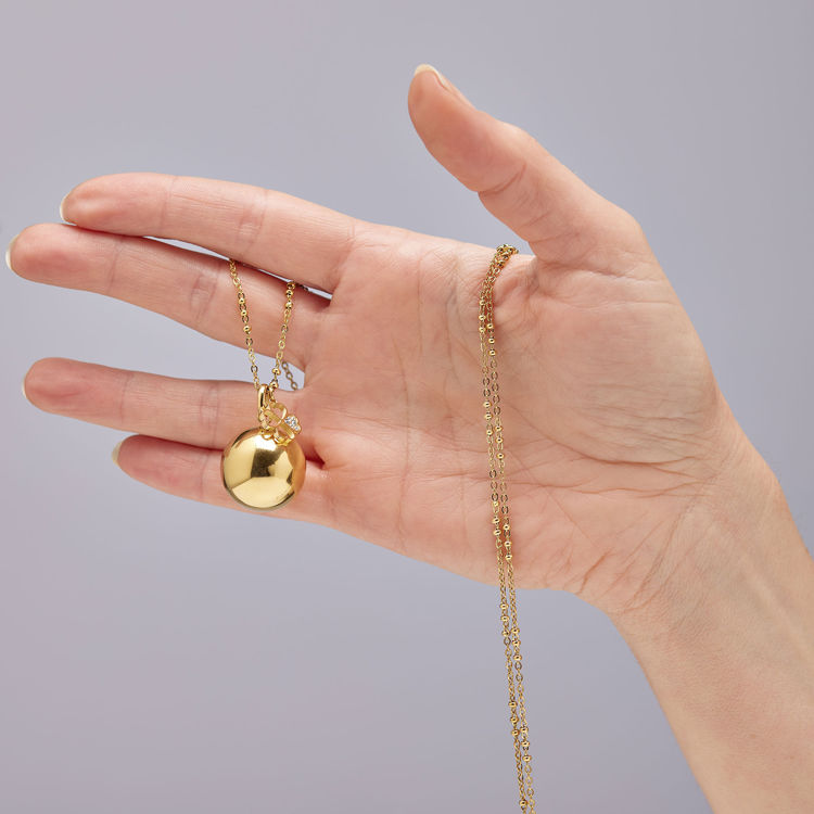Immagine di Collana Famiglia Chakra Pvd Oro Brosway | BHKN155