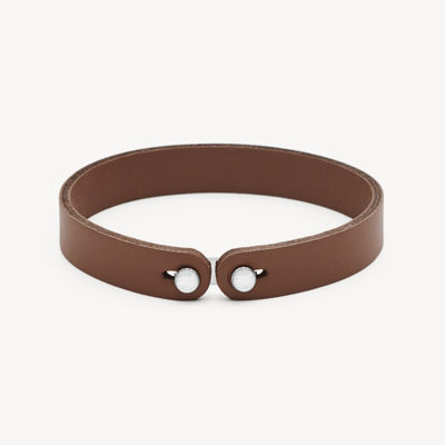 Immagine di Bracciale Uomo In Pelle Color Mattone E Madreperla Ink Brosway | BIK151B