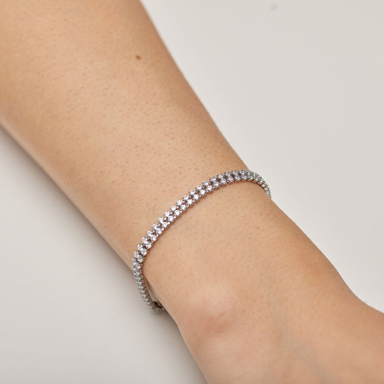 Immagine di Bracciale Tennis Acciaio Desideri Brosway | BEI096