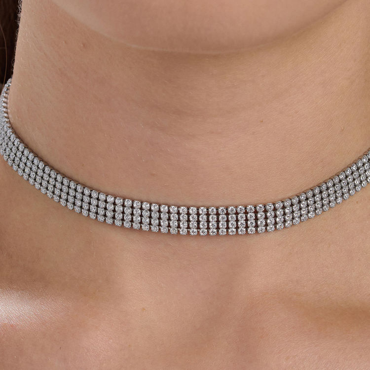 Immagine di Collana Choker Con Zirconi Brosway | BEIN021