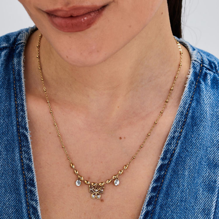 Immagine di Collana Chakra Mistici In Acciaio Brosway | BHKN166
