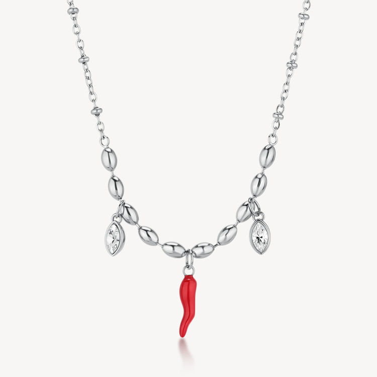 Immagine di Collana Chakra Portafortuna In Acciaio Brosway | BHKN169