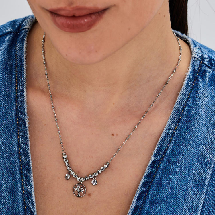 Immagine di Collana Chakra Mistici In Acciaio Brosway | BHKN167