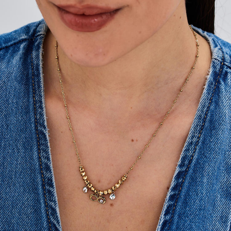 Immagine di Collana Chakra Simboli In Acciaio Brosway | BHKN160