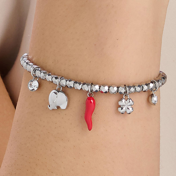 Immagine di Bracciale Chakra Portafortuna Acciaio Brosway | BHKB245