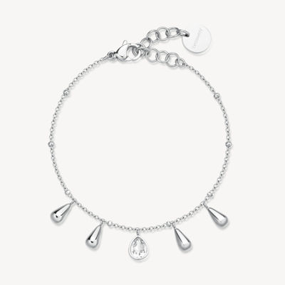 Immagine di Bracciale Perfect Con Pendenti Goccia E Cristallo Brosway | BPC19