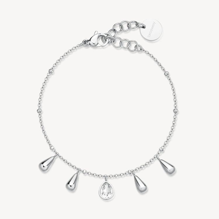 Immagine di Bracciale Perfect Con Pendenti Goccia E Cristallo Brosway | BPC19