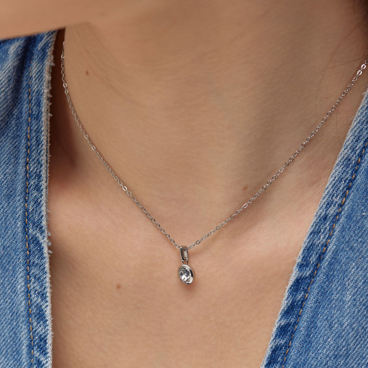 Immagine di Collana Symphonia Con Pendente Cristallo Brosway | BYM187