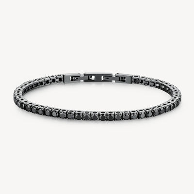 Immagine di Bracciale Uomo Avantgarde Tennis Nero Brosway | BVD34