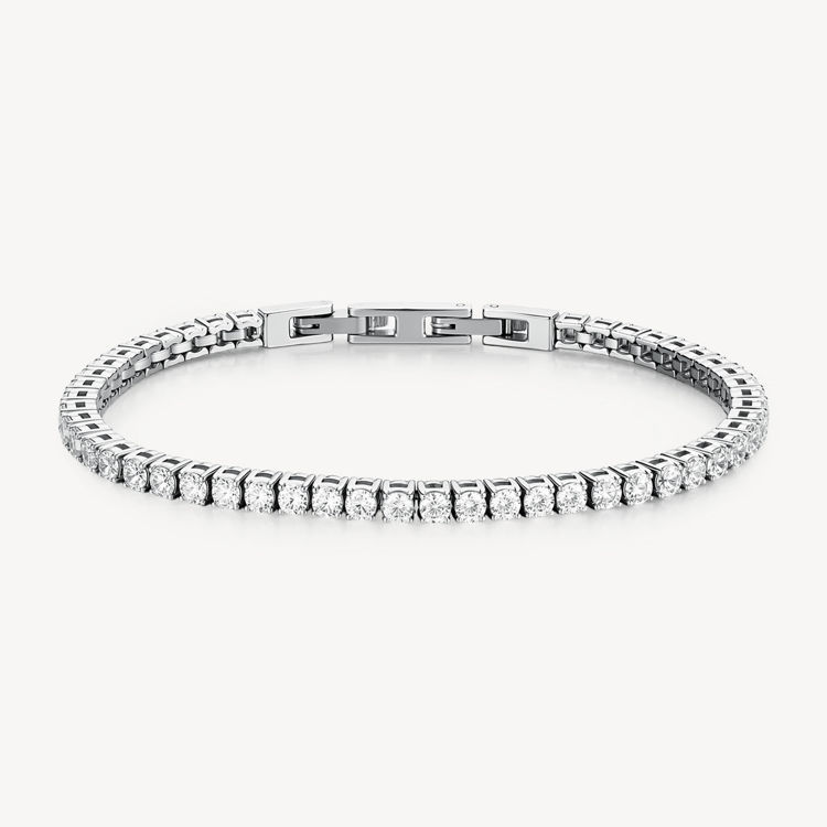 Immagine di Bracciale Uomo Avantgarde Tennis Con Zirconi Brosway | BVD32