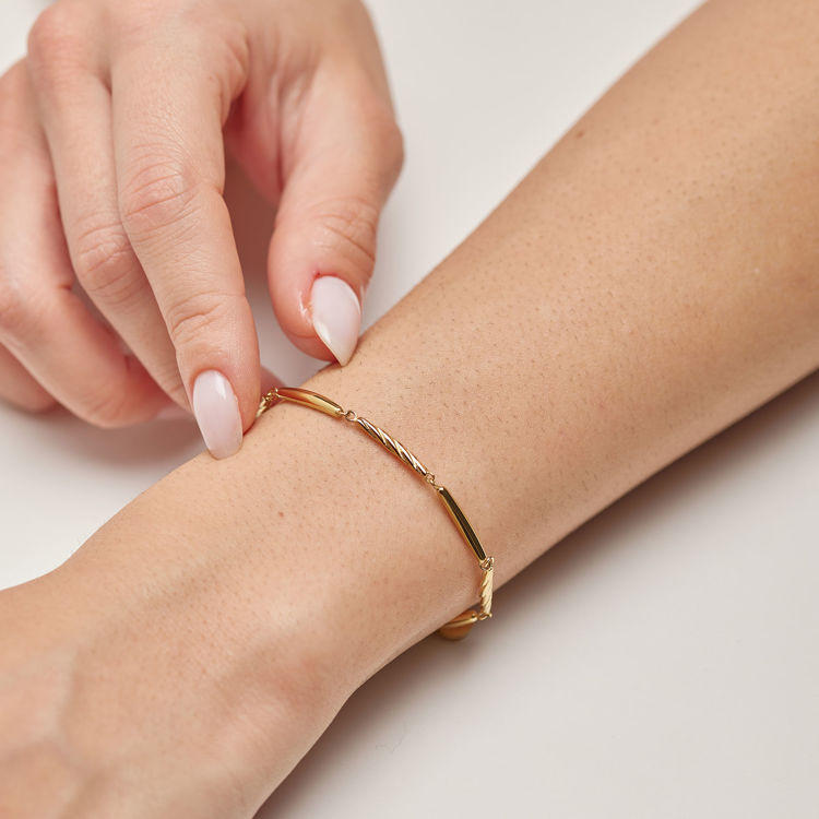 Immagine di Bracciale Donna Amy Dorato In Acciaio Brosway | BAY15