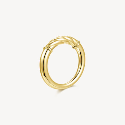 Immagine di Anello Amy Dorato In Acciaio Brosway | BAY34