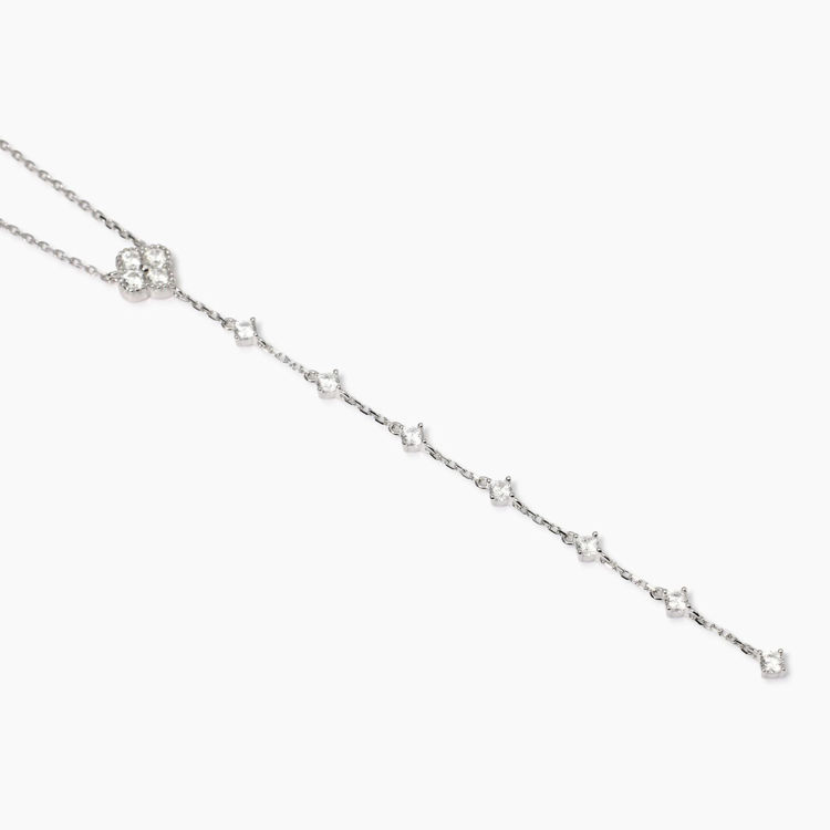 Immagine di Collana A Y Con Ciondolo Fiore E Punti Luce Gioielli Mabina | 553792