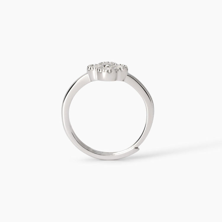 Immagine di Anello Con Fiore In Zirconi Gioielli Mabina | 523453