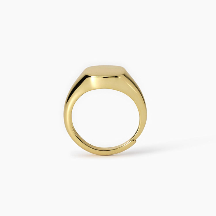 Immagine di Anello Dorato Chevalier Gioielli Mabina | 523460