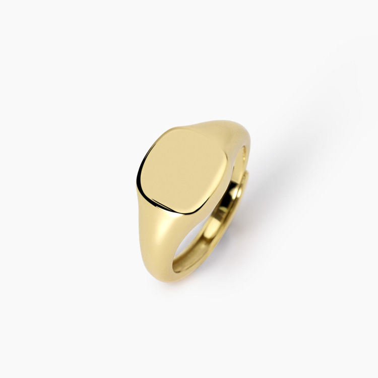 Immagine di Anello Dorato Chevalier Gioielli Mabina | 523460