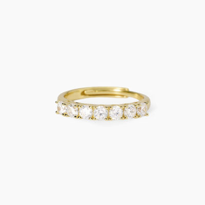 Immagine di Anello Veretta Dorato Gioielli Mabina | 523458