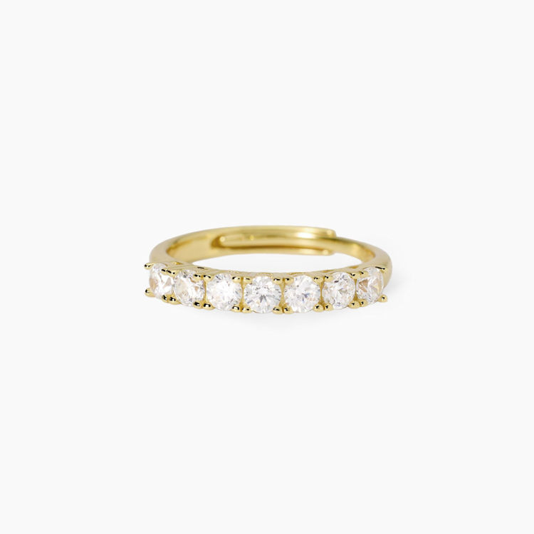 Immagine di Anello Veretta Dorato Gioielli Mabina | 523458