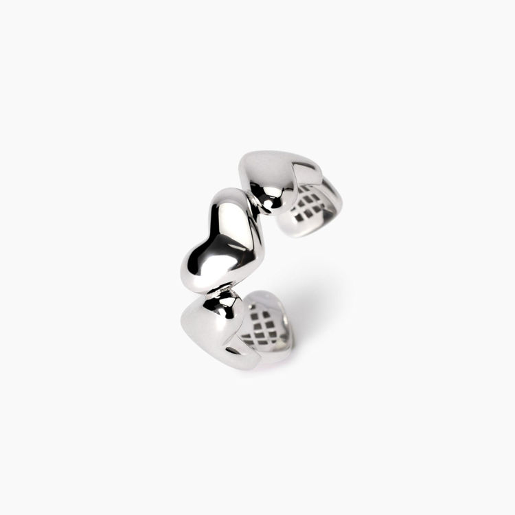 Immagine di Anello Con Cuori Gioielli Mabina | 523466