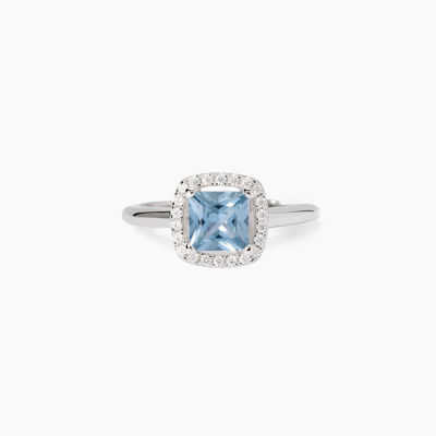 Immagine di Anello Regolabile Con Acquamarina Gioielli Mabina | 523450