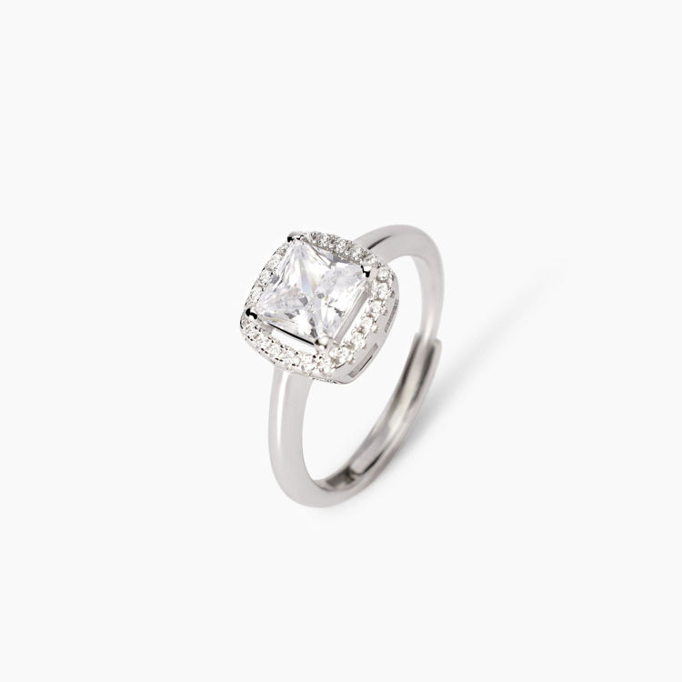 Immagine di Anello Regolabile Con Zircone Gioielli Mabina | 523449
