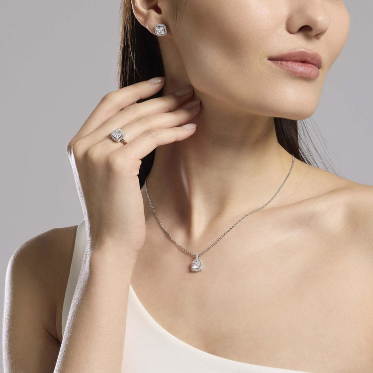 Immagine di Anello Regolabile Con Zircone Gioielli Mabina | 523449