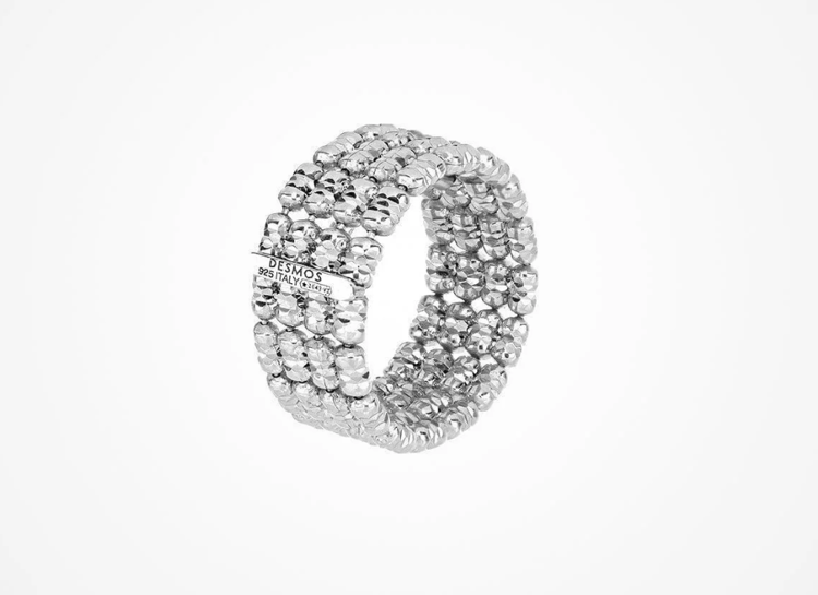 Immagine di Anello A Palline Multifila Infinity Desmos | 00002228