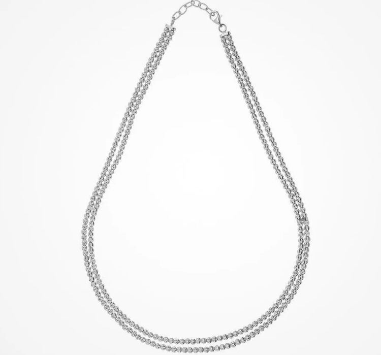 Immagine di Collana Crystal Due File Desmos | 00002121