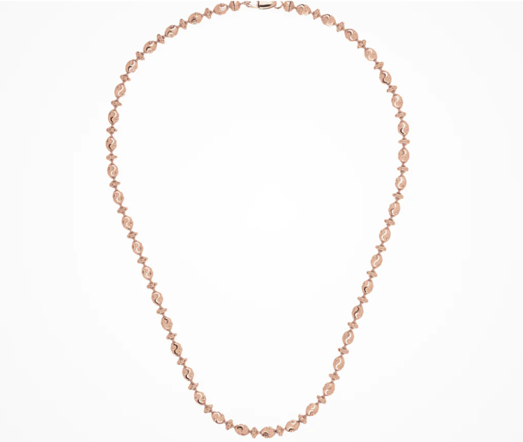 Immagine di Collana Saturno Oro Rosa Desmos | 00002306