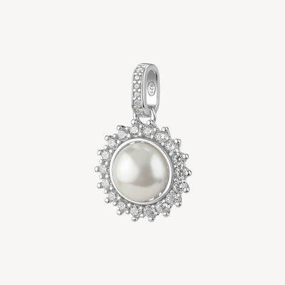 Immagine di Charm Con Perla E Zirconi Infinite White Gioielli Brosway Fancy | FIW133