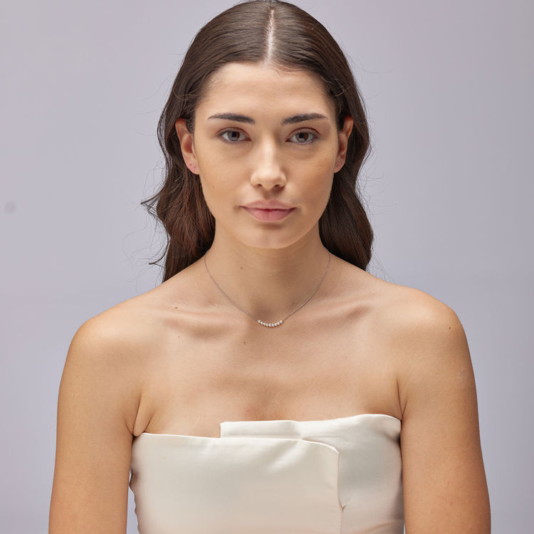Immagine di Collana Con Perle Centrale Infinite White Gioielli Brosway Fancy | FIW136