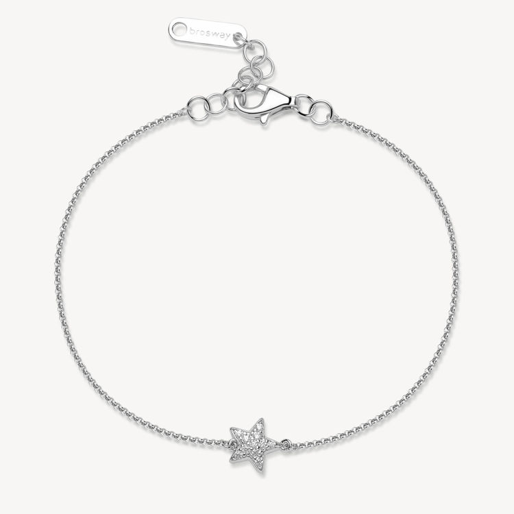 Immagine di Bracciale Con Stella Infinite White Gioielli Brosway Fancy | FIW141