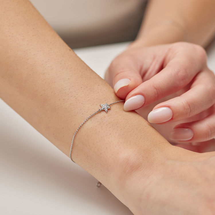 Immagine di Bracciale Con Stella Infinite White Gioielli Brosway Fancy | FIW141