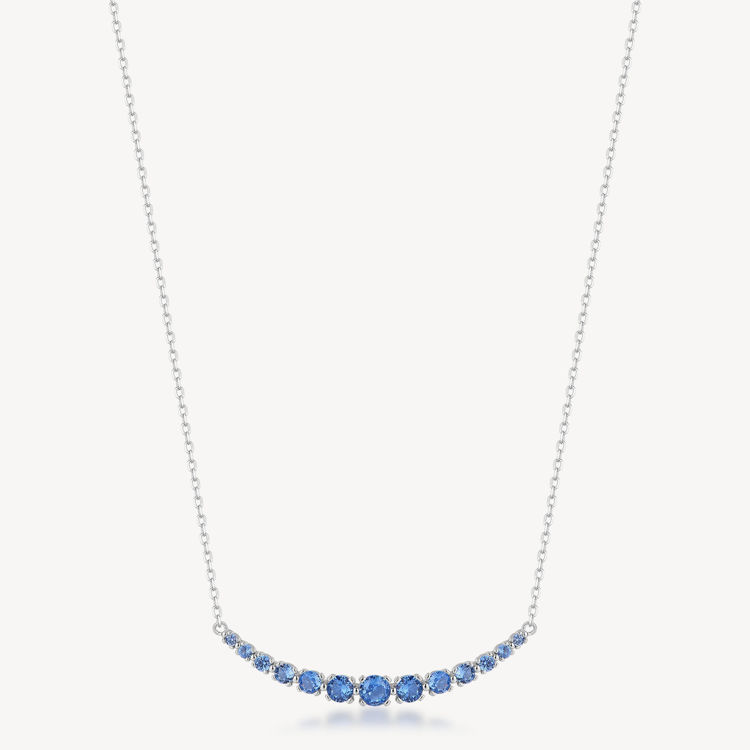 Immagine di Collana Con Zirconi Freedom Blue Gioielli Brosway Fancy | FFB119