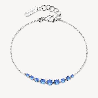 Immagine di Bracciale Con Zirconi Freedom Blue Gioielli Brosway Fancy | FFB121