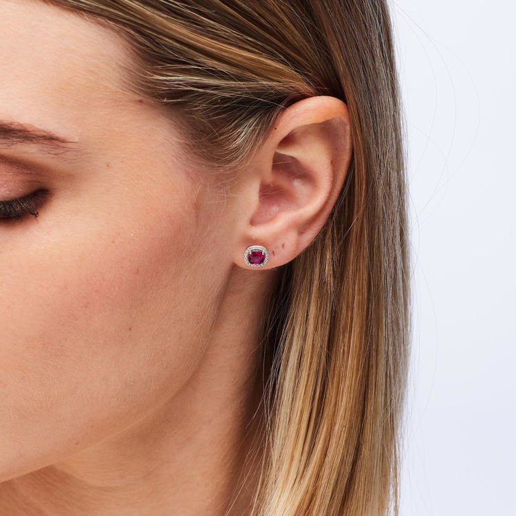 Immagine di Orecchini A Lobo Donna Passion Ruby Gioielli Brosway Fancy | FPR134
