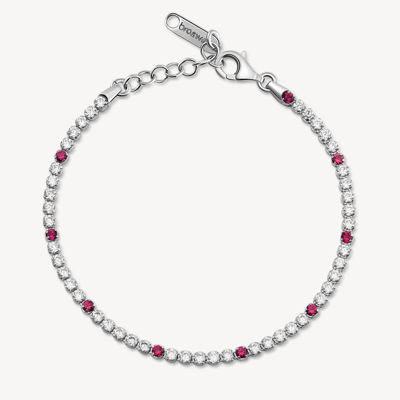 Immagine di Bracciale Con Zirconi Bianchi E Passion Ruby Gioielli Brosway Fancy | FPR131
