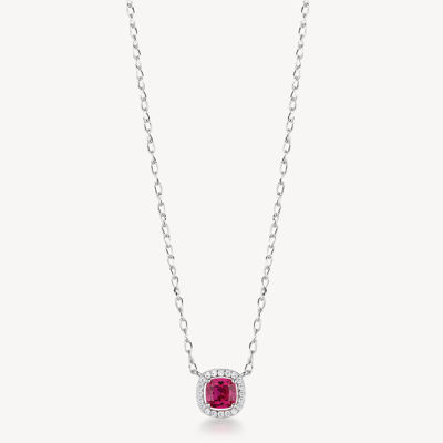 Immagine di Collana Con Zirconi Bianchi E Passion Ruby Gioielli Brosway Fancy | FPR132