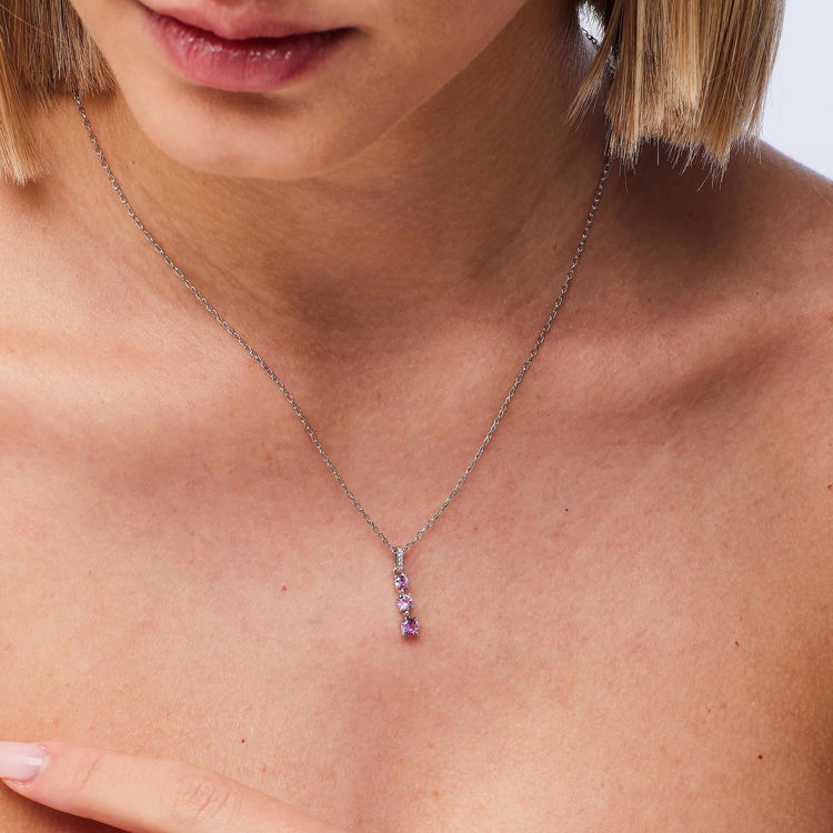 Immagine di Charm Con Zirconi Vibrant Pink Gioielli Brosway Fancy | FVP117